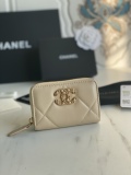C*hanel Wallets Top Quality 7.5*2*11CM