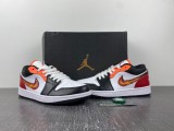 Air Jordan 1 Low GS “Flaming Swoosh”