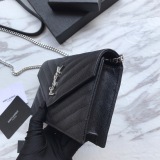Y*SL Top Bag 19*12.5*4CM