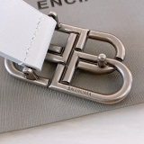 B*alenciaga Belts Top Quality 30MM