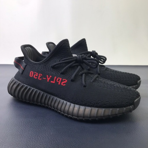 Y*eezy Boost 350 V2 Black Red CP9652