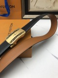 L*ouis V*uitton Belts Top Quality 35MM