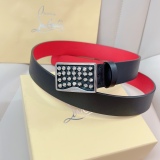C*hristian L*ouboutin Belts Top Quality 34MM