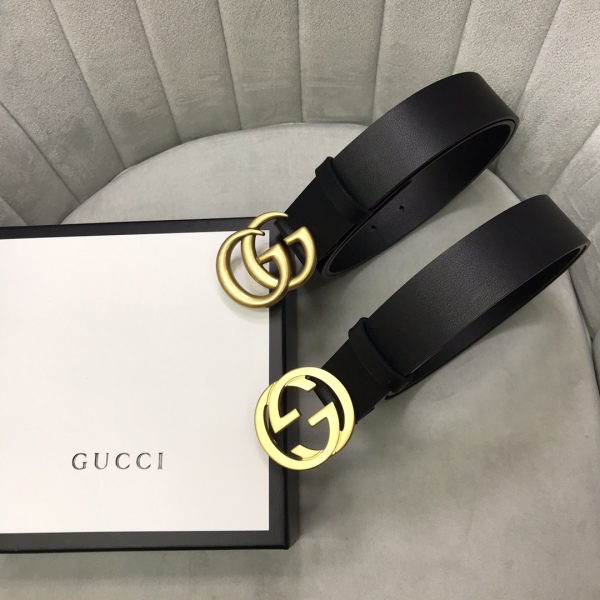 G*ucci Belts Top Quality 34MM