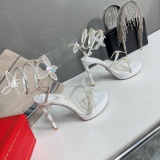 Women R*ᴇɴᴇ C*ᴀᴏᴠɪʟʟᴀ Top High Heels 12.5CM