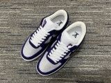 Men L*ouis V*uitton x A*ir J*ordan Top Sneakers