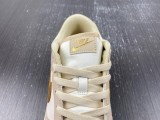 N*ike Dunk Low Gold Swoosh DX5930-001