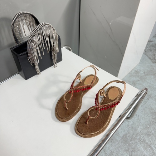 Women R*ᴇɴᴇ C*ᴀᴏᴠɪʟʟᴀ Top Sandals