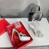 Women R*ᴇɴᴇ C*ᴀᴏᴠɪʟʟᴀ Top High Heels 12.5CM