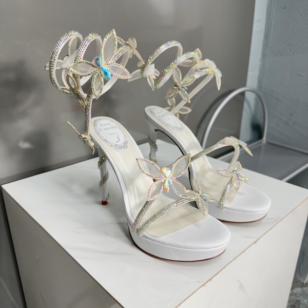 Women R*ᴇɴᴇ C*ᴀᴏᴠɪʟʟᴀ Top High Heels 12.5CM