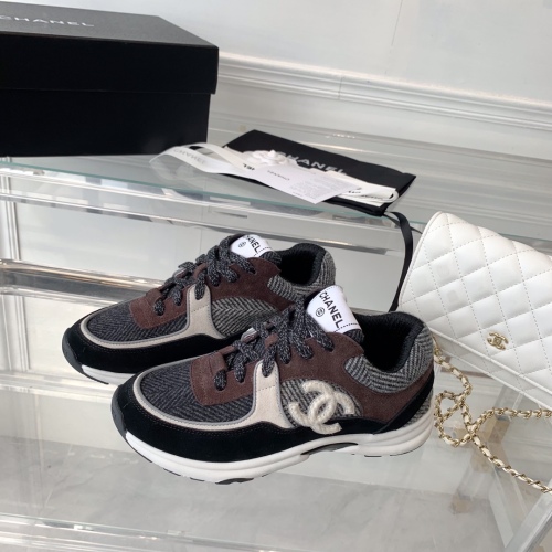 Women C*hanel Top Sneaker