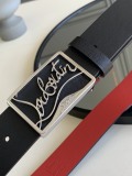 C*hristian L*ouboutin Belts Top Quality 35MM