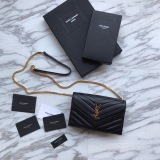 Y*SL Top Bag 19*12.5*4CM