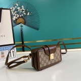 G*ucci Bag Top Quality 18*10.5*6.5cm