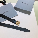 B*alenciaga Belts Top Quality 30MM