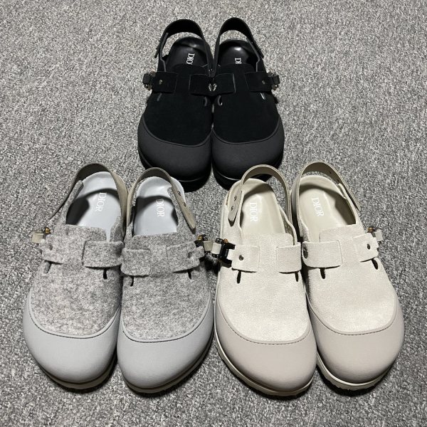 Men Women D*ior x B*irkenstock Top Sandals