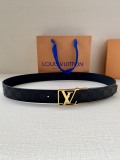L*ouis V*uitton Belts Top Quality 34MM