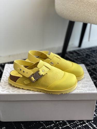 Men Women D*ior x B*irkenstock Top Sandals