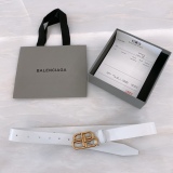 B*alenciaga Belts Top Quality 30MM