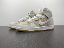 N*ike SB Dunk High “Unbleached Pack” DA9626-100