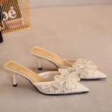 Women C*hanel Top Sandals