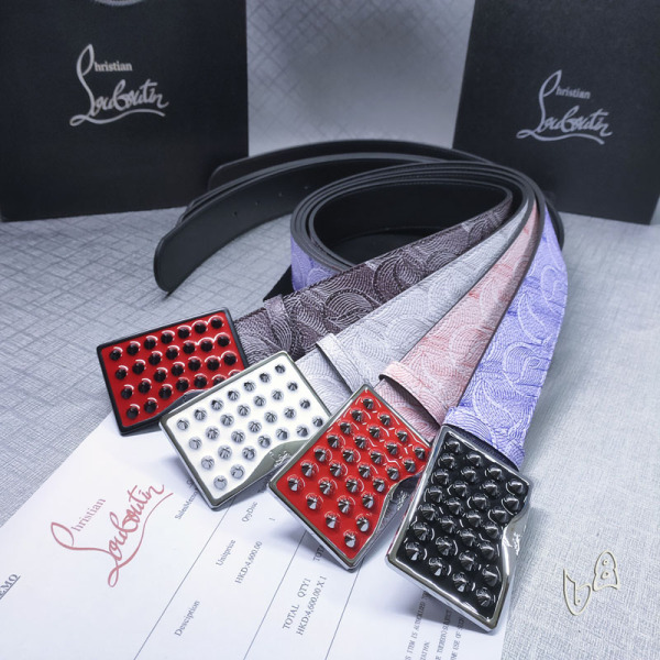 C*hristian L*ouboutin Belts Top Quality 38MM