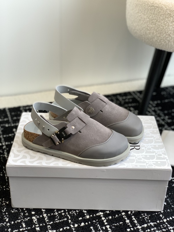 Men Women D*ior x B*irkenstock Top Sandals