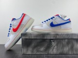 N*ike Dunk Low Year of the Rabbit White/Crimson-Varsity Royal FD4203-161