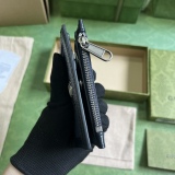G*ucci Wallets Top Quality 8.5*11.5*2CM