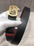 G*ucci Belts Top Quality 30MM