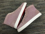 Men Women C*hristian L*ouboutin Lou Spikes Top Sneaker