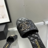 Women C*hanel Top Slippers