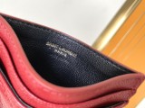 Y*SL Wallets Top Quality 10*7.5*0.5CM