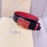C*hristian L*ouboutin Belts Top Quality 34MM