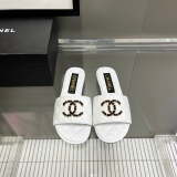Women C*hanel Top Slippers