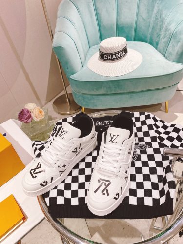 Men Women L*ouis V*uitton Top Sneakers
