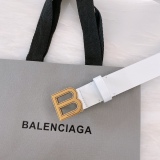 B*alenciaga Belts Top Quality 30MM