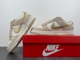 N*ike Dunk Low Gold Swoosh DX5930-001