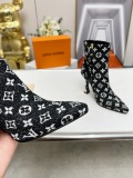 Women L*ouis V*uitton Top Sneakers