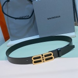 B*alenciaga Belts Top Quality 30MM