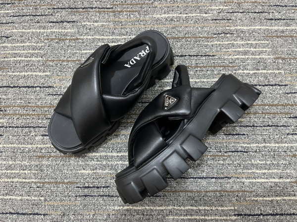 Women P*rada Top Quality Sandals