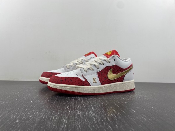 AIR JORDAN 1 LOW SE GS 'SPADES'