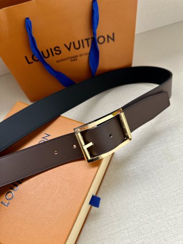L*ouis V*uitton Belts Top Quality 34MM