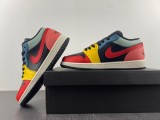 AIR JORDAN 1 LOW 'BLACK MULTI' SKU DN3739-060