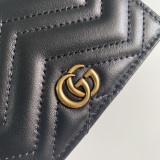 G*ucci Wallets Top Quality 11*9*3CM