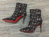 Women C*hristian L*ouboutin Top Boot