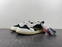 Kids T*ravis S*cott x Air Jordan 1 OG Low PS OLIVE DZ5909-106