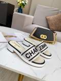 Women C*hanel Top Slippers