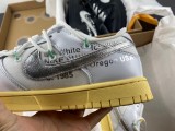 O*ff-W*hite x N*ike Dunk Low update version