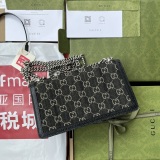 G*ucci Bag Top Quality 25*13.5*7CM